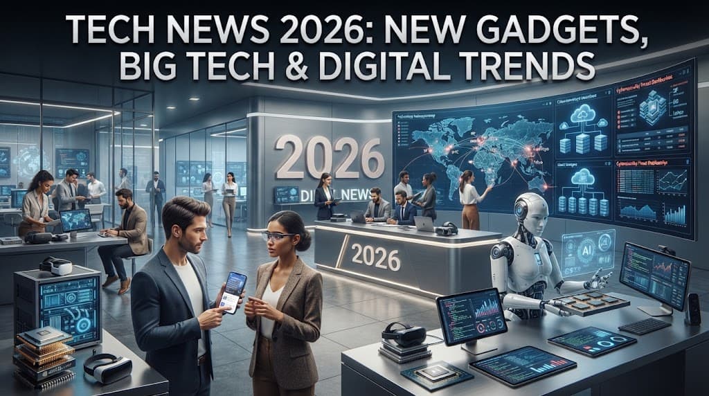 Tech News 2026: New Gadgets, Big Tech & Digital Trends