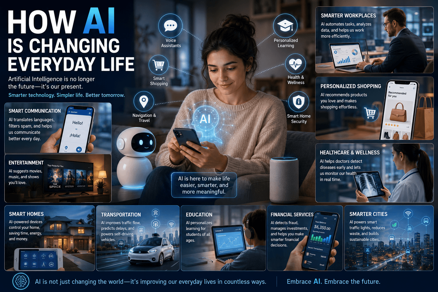 How AI Is Changing Everyday Life Around the World